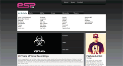 Desktop Screenshot of esp-agency.com