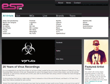 Tablet Screenshot of esp-agency.com